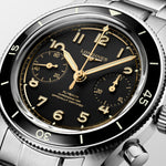 Load image into Gallery viewer, Longines Spirit Pilot Flyback L3.721.4.53.6 - bracciale e cassa acciaio - quadrante nero con funzione flyback