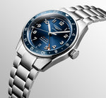 Load image into Gallery viewer, Longines Spirit Zulu Time 39mm L3.802.4.93.6 - cassa e bracciale acciaio - quadrante blu con funzione GMT