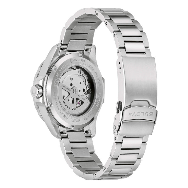 Bulova Marine star 200m 98B467 - fondello con movimento a vista