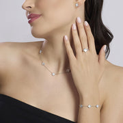 Mabina Bracciale argento jasmine 534106 - polso