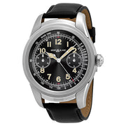 Montblanc Summit Smartwatch 117744 cinturino e quadrante nero - cassa acciaio