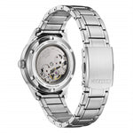 Load image into Gallery viewer, Citizen Meccanico Day Date NY4058-79L - fondello con movimento a vista