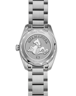 Load image into Gallery viewer, Bracciale in acciaio lucido e spazzolato con chiusura déployante dell’Omega Seamaster Aqua Terra 150M Quartz 28 mm modello 220.10.28.60.55.001.
