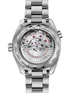 Load image into Gallery viewer, Bracciale in acciaio inox lucido e spazzolato con chiusura déployante estensibile brevettata per immersioni dell’Omega Seamaster Planet Ocean 600M 43,5 mm.
