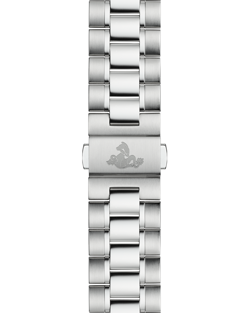 Bracciale in acciaio inossidabile a maglie con chiusura deployante dell’Omega Speedmaster 38 mm modello 324.30.38.50.55.001.