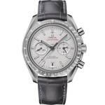 Load image into Gallery viewer, Quadrante grigio “Grey Side of the Moon” con indici applicati e lancette cronografiche dell’Omega Speedmaster Dark Side of the Moon 44,25 mm 311.93.44.51.99.002.
