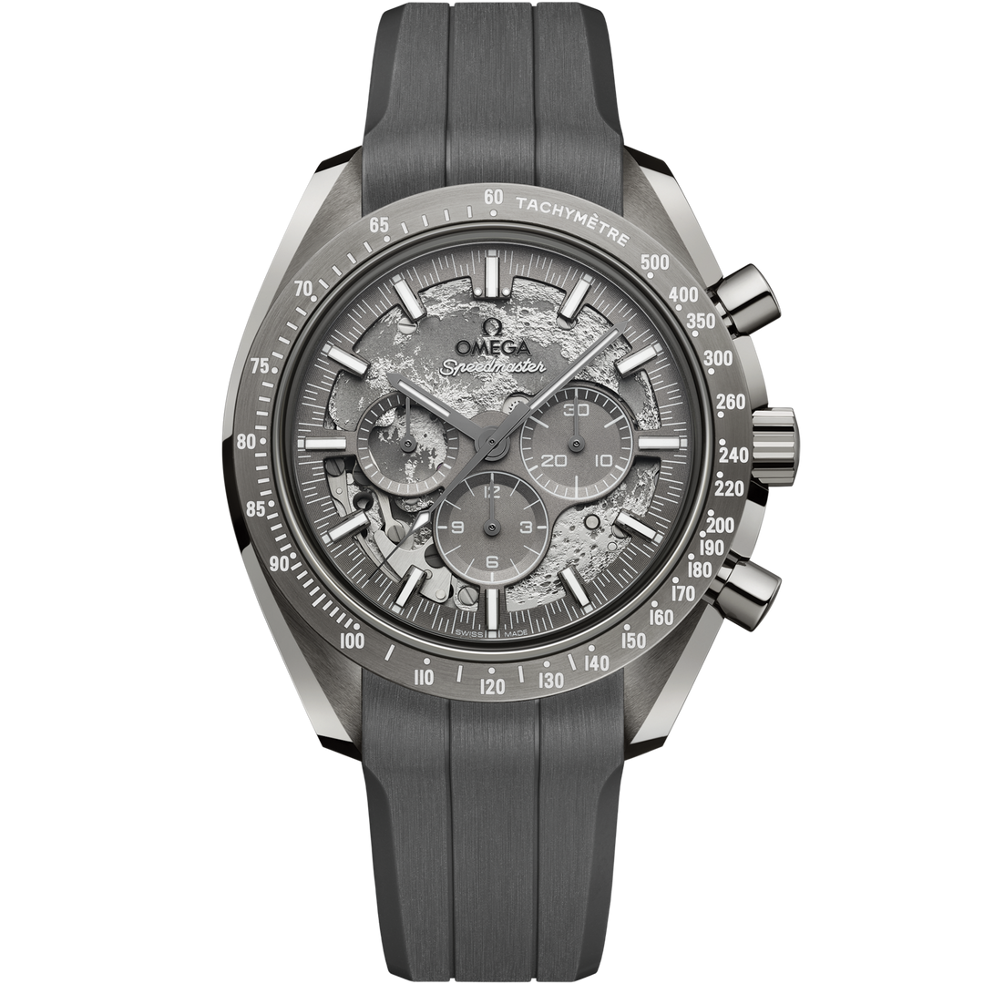 OMEGA Speedmaster Grey Side Of The Moon ceramica grigia su cinturino in caucciù 310.92.44.50.06.002