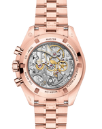 Load image into Gallery viewer, Bracciale in acciaio con dettagli in oro giallo e chiusura déployante dell’Omega Speedmaster Moonwatch Professional modello 310.60.42.50.01.001.
