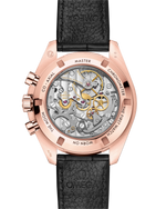 Load image into Gallery viewer, Bracciale in acciaio con dettagli in oro rosa 18 carati e chiusura déployante dell’Omega Speedmaster Moonwatch Professional modello 310.63.42.50.01.001.
