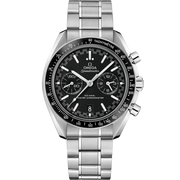 Quadrante nero “sandwich” a nido d’ape con dettagli in Super-LumiNova gialla, lancetta cronografica centrale gialla e contatori del cronografo dell’Omega Speedmaster Racing 44,25 mm 329.30.44.51.01.001.