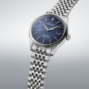 Seiko Presage Classic SPB525J1 - bracciale e cassa acciaio - quadrante blu con datario