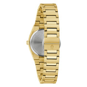 Bulova Classics 97M123 - bracciale e cassa acciaio dorato - quadrante argento con datario