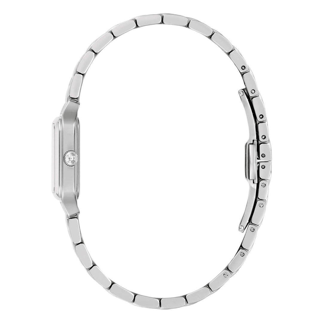 Bulova Sutton square 96L357 - bracciale e cassa acciaio - quadrante madreperla