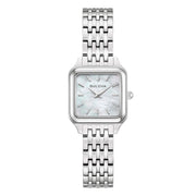 Bulova Sutton square 96L357 - bracciale e cassa acciaio - quadrante madreperla
