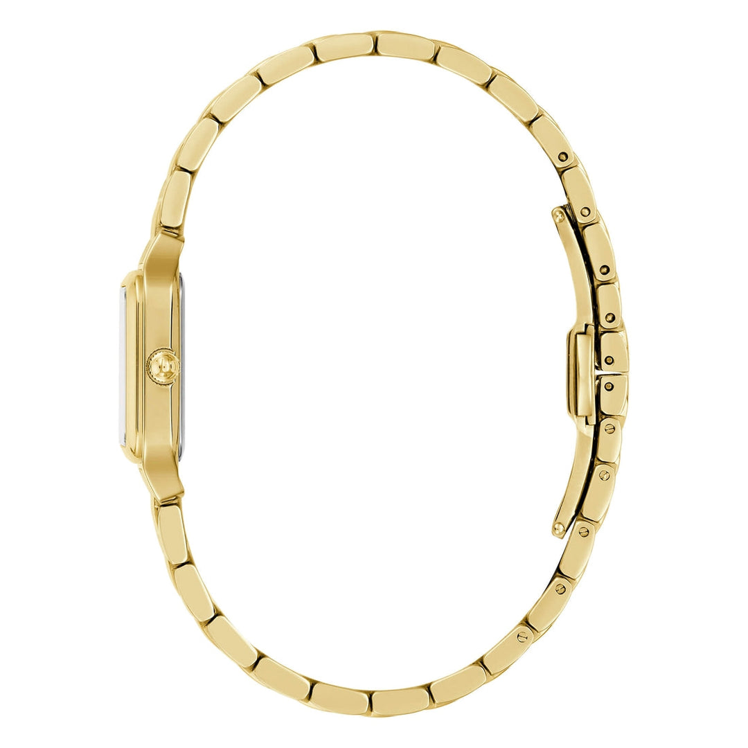 Bulova Sutton square 97L191 - bracciale e cassa acciaio dorato - quadrante dorato