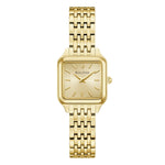 Load image into Gallery viewer, Bulova Sutton square 97L191 - bracciale e cassa acciaio dorato - quadrante dorato