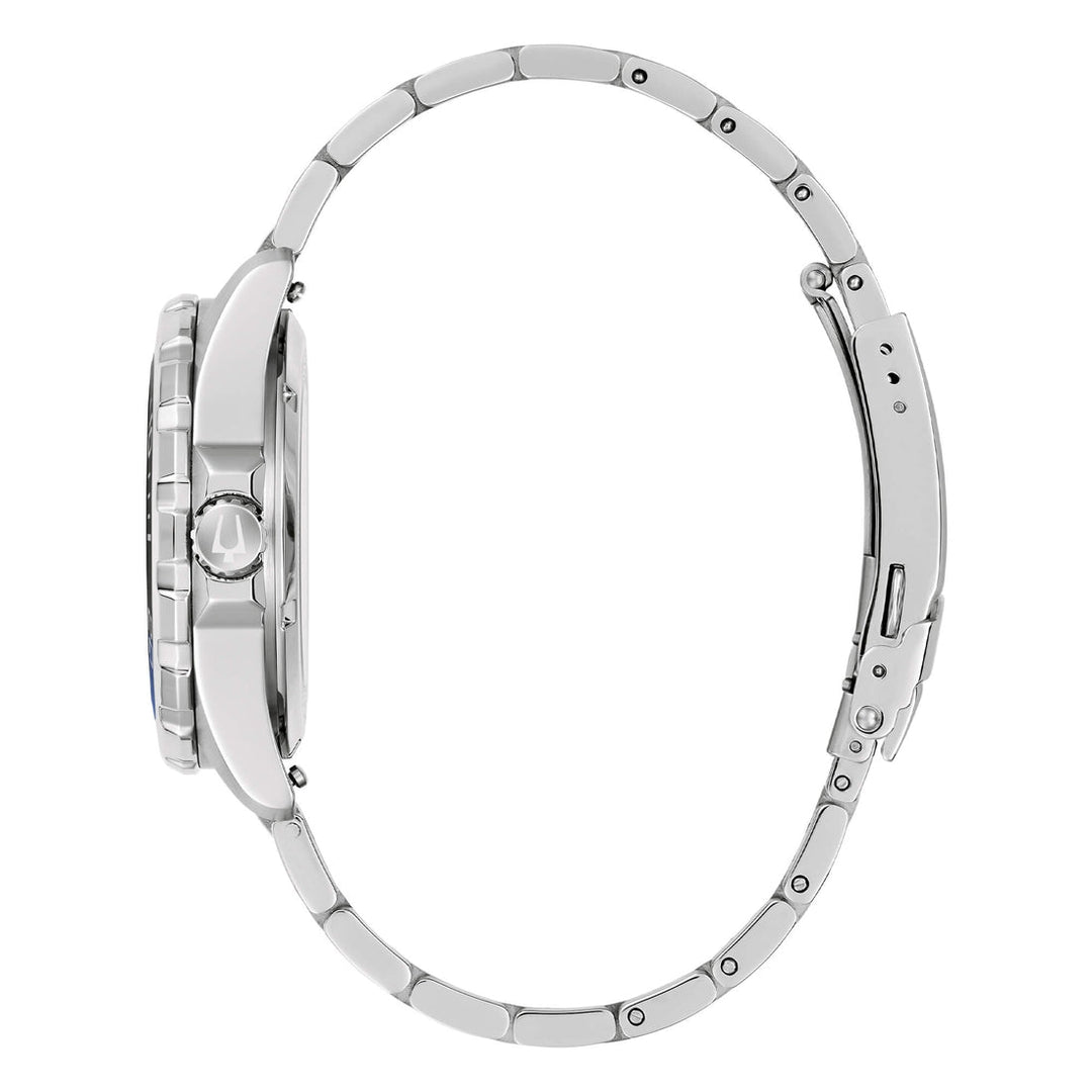Bulova Marine star 200m 98B471 - bracciale e cassa acciaio - quadrante verde con datario