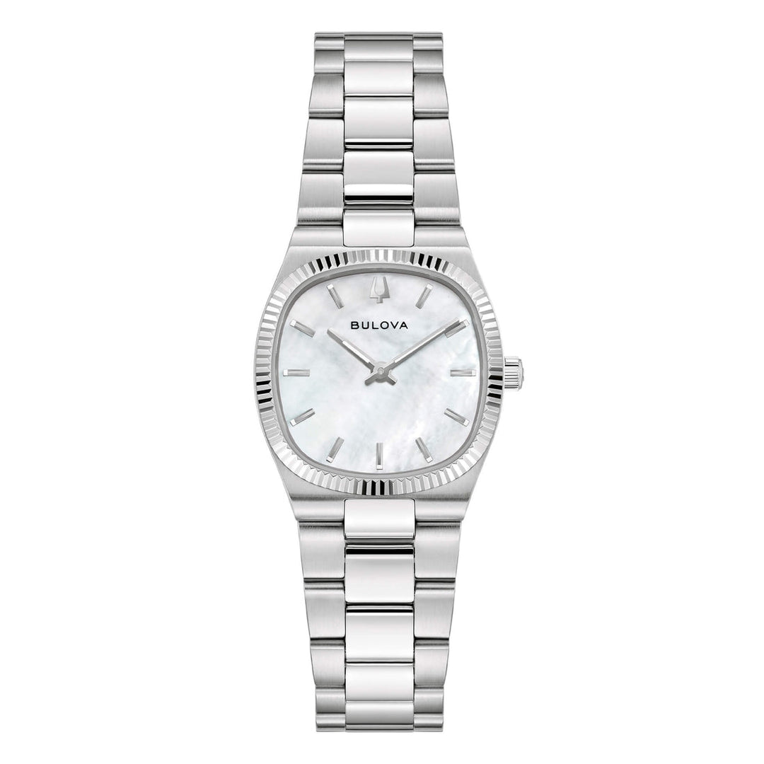 Bulova Super Seville 96L353 - bracciale e cassa acciaio - quadrante madreperla