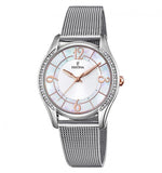 Load image into Gallery viewer, Festina Mademoiselle F20420/1 - bracciale acciaio in maglia milanese - quadrante argento e madreperla - cassa acciaio 