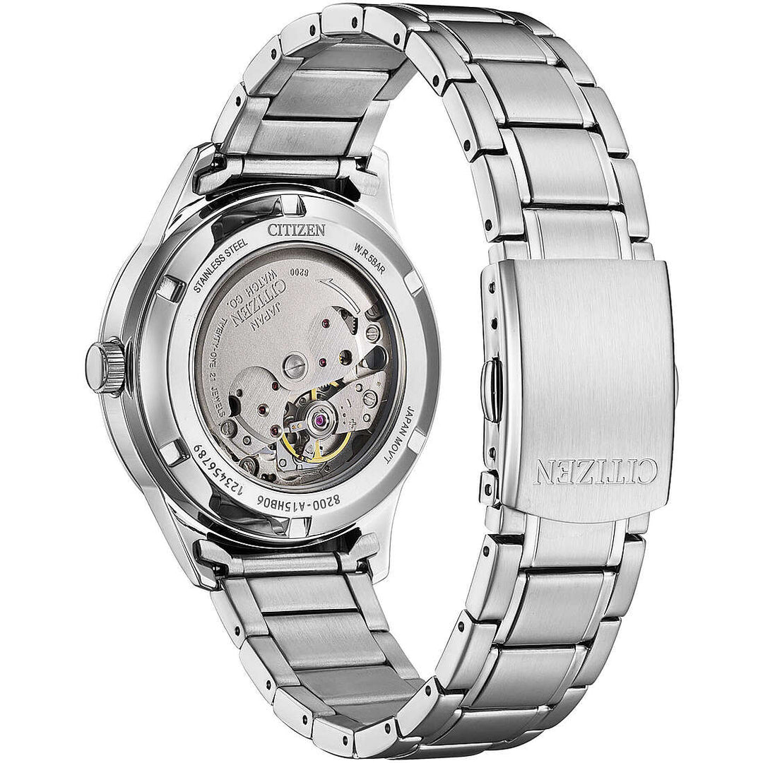 Citizen Meccanico Day Date NY4058-79X - fondello con movimento a vista