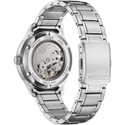 Citizen Meccanico Day Date NY4058-79X - fondello con movimento a vista