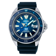 Seiko Prospex Padi SRPJ93K1 - cassa acciaio - lunetta ceramica blu - cinturino silicone blu - quadrante blu con datario