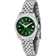 Sector 240 R3253240513 - cassa e bracciale acciaio - quadrante verde scuro con datario
