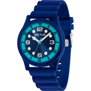 Sector H2O R3251318004 - cassa acciaio blu - bracciale plastica blu - quadrante blu e azzurro