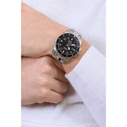 Sector 450 R3253276009 - bracciale e cassa acciaio - quadrante nero con datario - polso