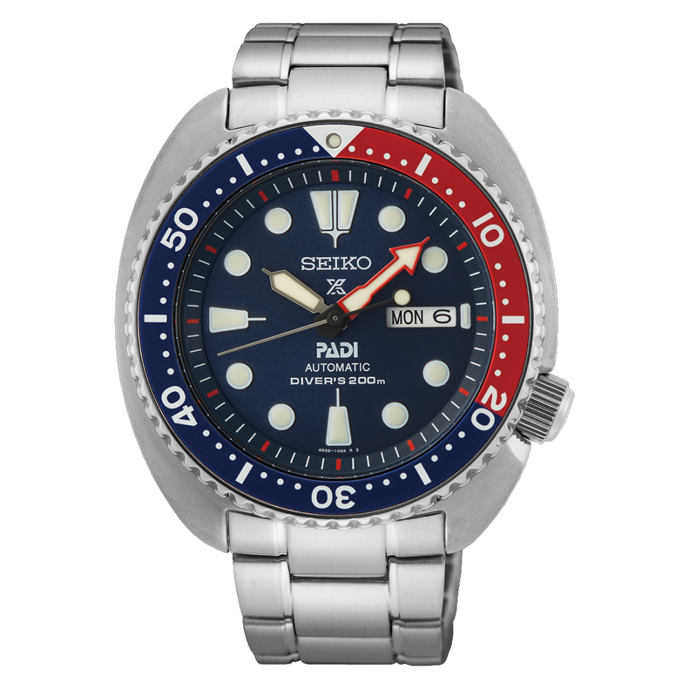 Seiko Prospex Padi SRPE99K1 - bracciale e cassa acciaio - quadrante blu con datario