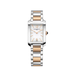 Load image into Gallery viewer, Quadrante opalino con numeri arabi dorati e lancette a gladio dell&#39;orologio Baume &amp; Mercier Hampton 10751
