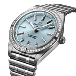 Load image into Gallery viewer, Bracciale in acciaio e oro bianco 18 carati dell’orologio Breitling Chronomat Automatic 36 G10380591C1G1
