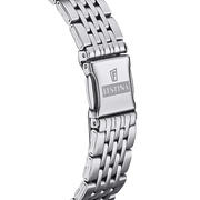 Cassa rotonda in acciaio inossidabile da 30 mm con vetro minerale antigraffio e corona zigrinata dell'orologio Festina Classics