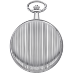 Load image into Gallery viewer, Cassa rotonda in acciaio inox argentato dal diametro di 49 mm con corona a pulsante dell&#39;orologio da tasca Festina Bolsillo
