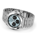 Load image into Gallery viewer, Breitling Chronomat B01 Chronograph 42 PB0158101C1A1 - cassa acciaio/platino - bracciale acciaio - quadrante azzurro con cronografo e datario