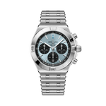 Load image into Gallery viewer, Breitling Chronomat B01 Chronograph 42 PB0158101C1A1 - cassa acciaio/platino - bracciale acciaio - quadrante azzurro con cronografo e datario