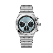 Breitling Chronomat B01 Chronograph 42 PB0158101C1A1 - cassa acciaio/platino - bracciale acciaio - quadrante azzurro con cronografo e datario