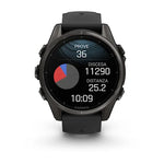 Load image into Gallery viewer, Garmin Fēnix® 8 - 43 mm 010-02903-21 - cinturino silicone nero - cassa resina nera - quadrante multifunzionale nero