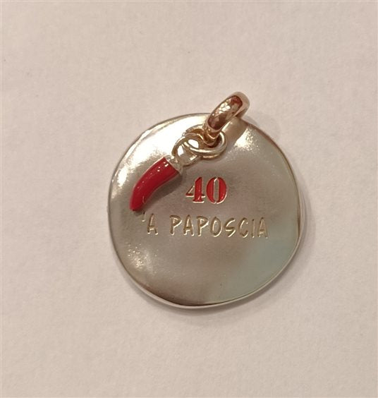 Queriot Pendente moneta 40 F14A03NMM40