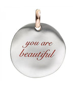 Load image into Gallery viewer, Queriot Pendente moneta F12A03M0112 you are beautiful