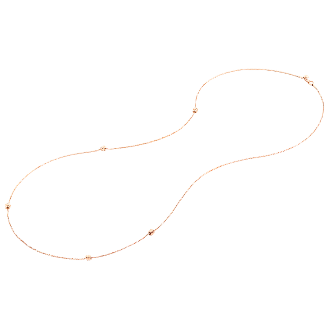 DoDo Collana Sautoir DCC0005-KNOT0-0009R - oro rosa 9kt