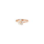 Load image into Gallery viewer, DoDo Anello fiore in oro rosa, smalto e diamante DAC3004-FLOWS-EBB9R