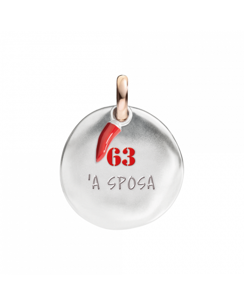 Queriot Pendente moneta 63 F14A03NMM63