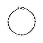 Load image into Gallery viewer, DoDo Bracciale bollicine in argento e pvd nero DBB7008-EVERY-PVD9A