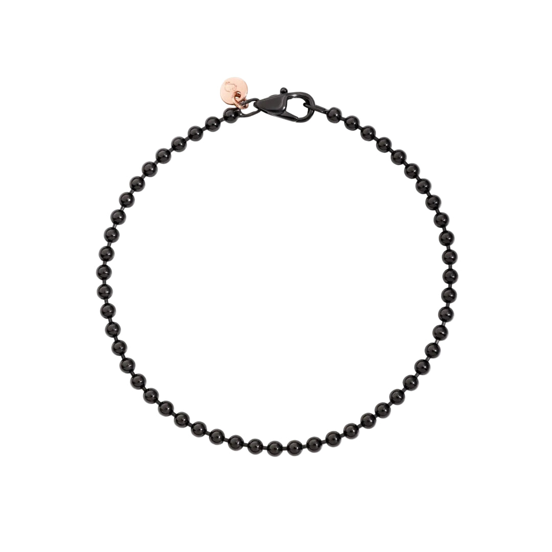 DoDo Bracciale bollicine in argento e pvd nero DBB7008-EVERY-PVD9A