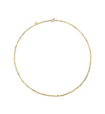 Load image into Gallery viewer, DoDo Collana mini granelli in oro giallo DCC0002-GRANX-GOGMX