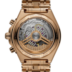 Load image into Gallery viewer, Breitling Chronomat B01 Chronograph 42 RB0158101Q1R1 - cassa e bracciale oro rosa 19kt - quadrante marrone con cronografo e datario - fondello