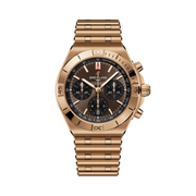 Breitling Chronomat B01 Chronograph 42 RB0158101Q1R1 - cassa e bracciale oro rosa 19kt - quadrante marrone con cronografo e datario