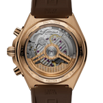 Load image into Gallery viewer, Breitling Chronomat B01 Chronograph 42 RB0158101Q1S1 - cassa oro rosa 18kt - cinturino caucciù marrone - quadrante marrone con cronografo e datario - fondello