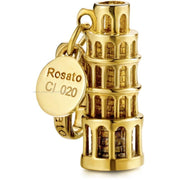Rosato Charm Torre Di Pisa RCI020 - placcatura in oro